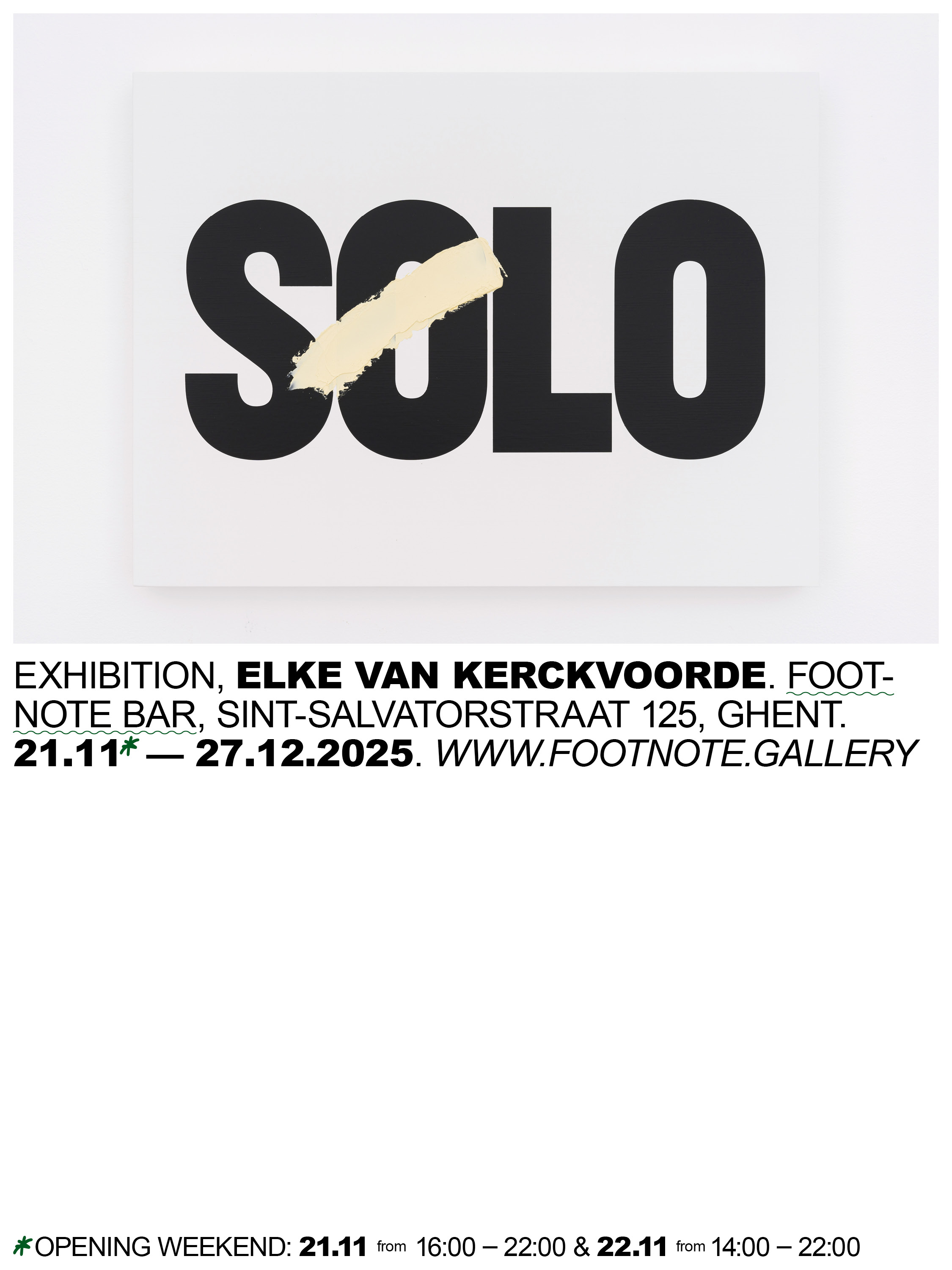 SOLO / ELKE VAN KERCKVOORDE